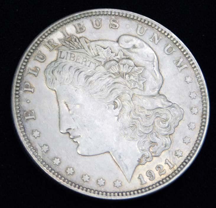 1921-P Morgan Dollar 90% Silver (1 of 2)