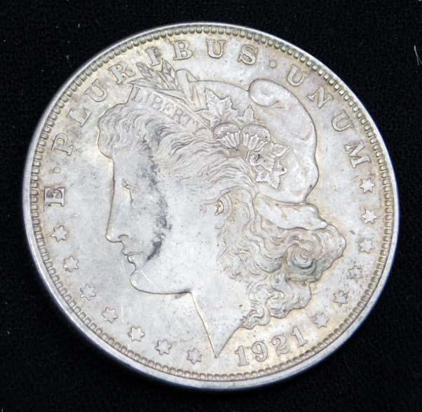 1921-P Morgan Dollar 90% Silver (1 of 2)