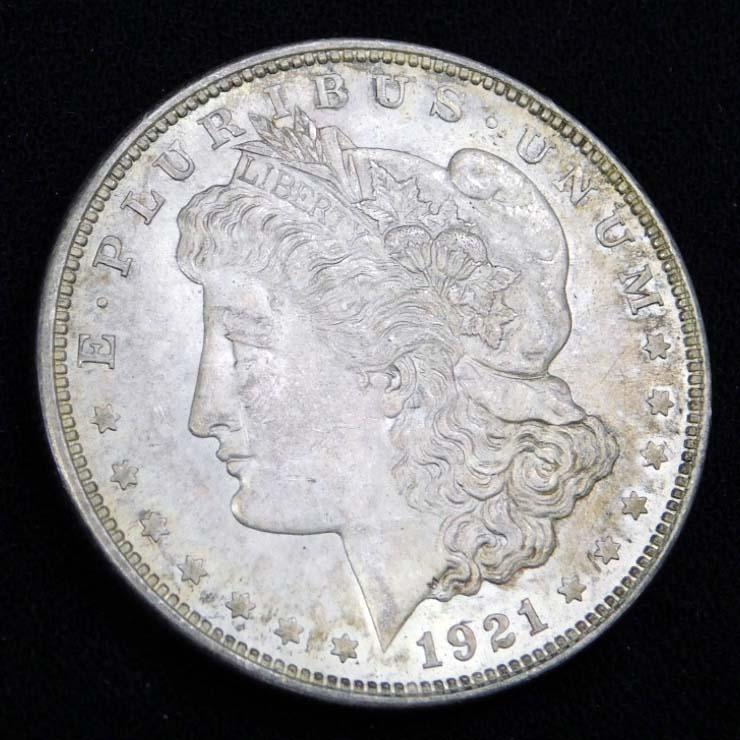 1921-P Morgan Dollar 90% Silver (1 of 2)