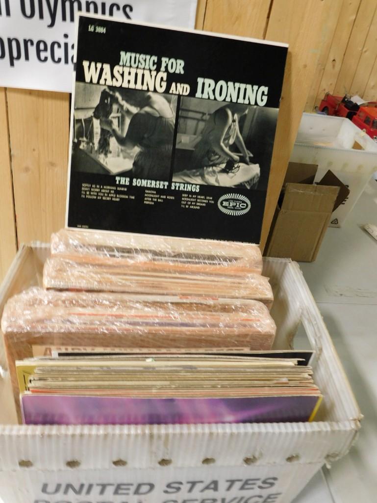 Huge Lot of Assorted Vinyl Records (1 of 3)