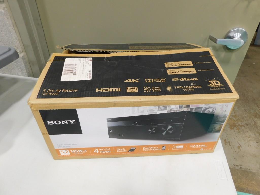 Sony STR-DH550 5.2 Channel Receiver New in Opened Box (1 of 5)