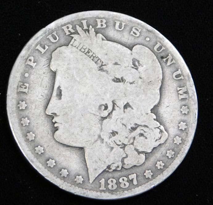 1887-O Morgan Dollar 90% Silver (1 of 2)
