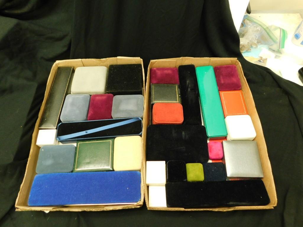Lot of Empty Jewelry Boxes (1 of 1)