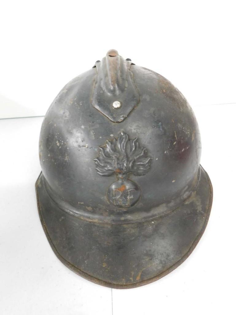 Original WWI French Army Helmet Circa 1915 (1 of 5)