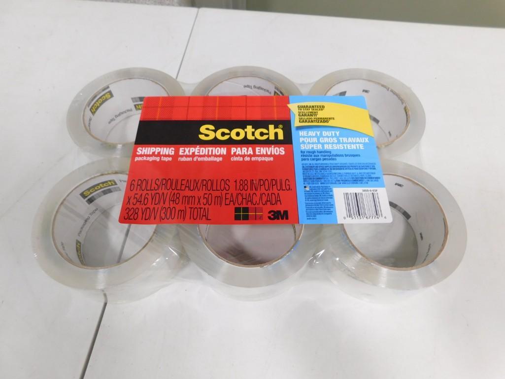 6 pack of Scotch Packing Tape (1 of 2)