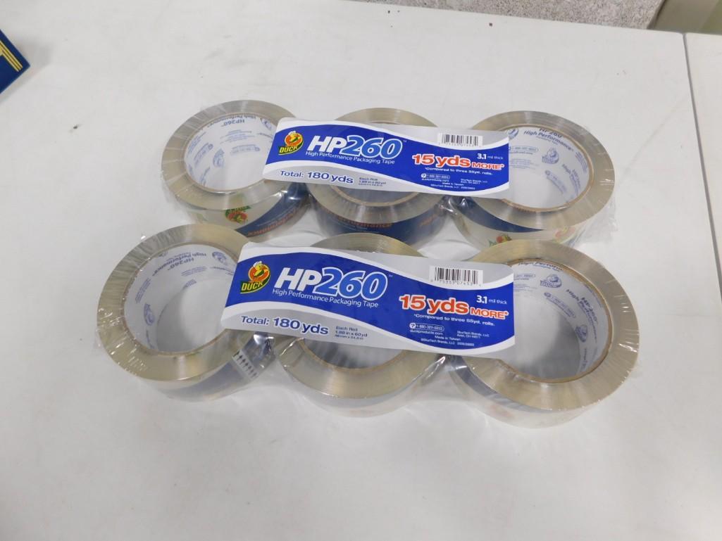 2 Three packs of packing tape (6 rolls total) (1 of 2)