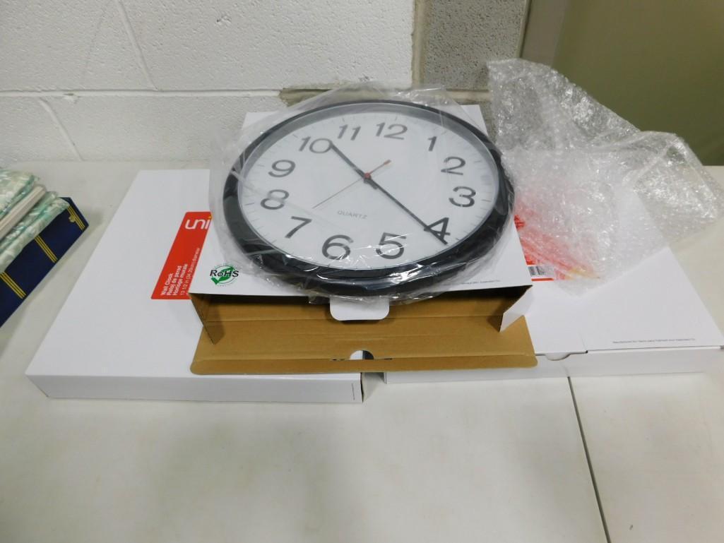 3 Universal Wall Clocks - New: 3 Universal Wall Clocks - New