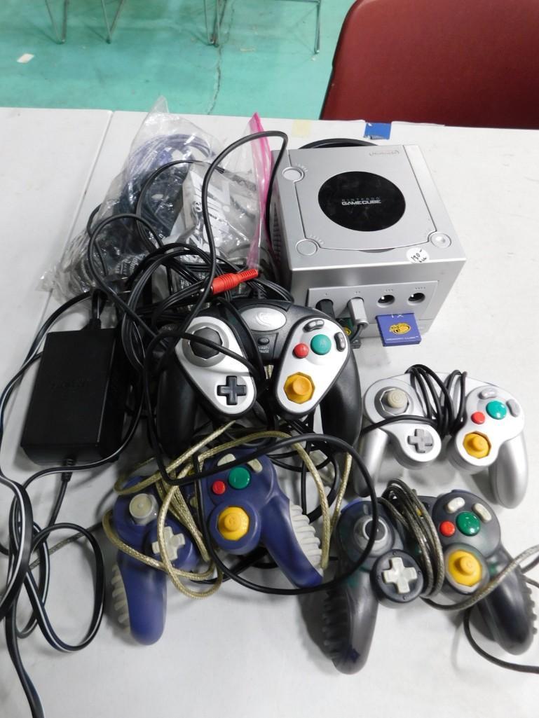 Nintendo Game Cube Lot including system, controllers, etc. (1 of 4)