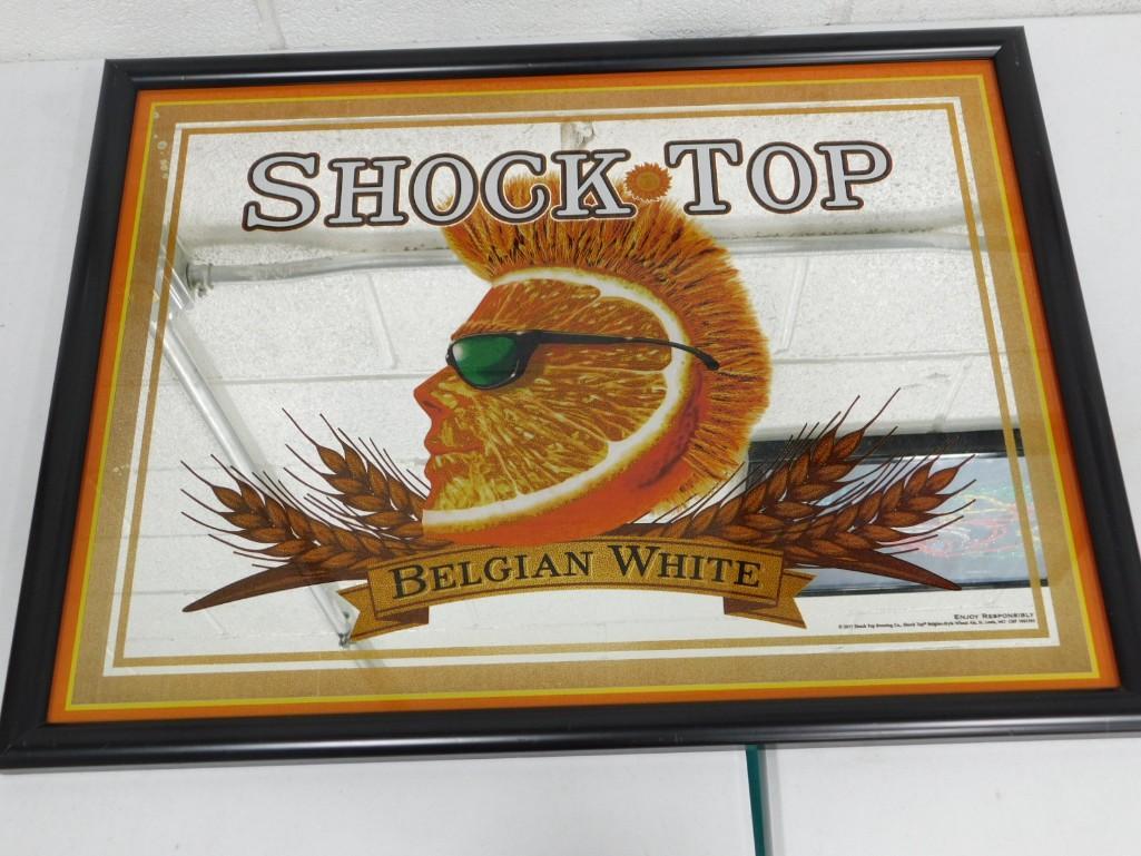 Shock Top Belgian White Beer Bar Mirror (1 of 3)