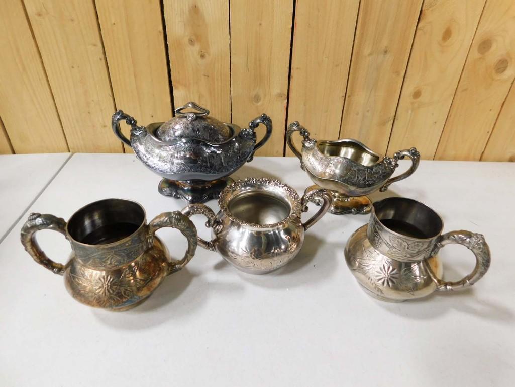 Metal incl Silver Plated Serving Items (1 of 4)