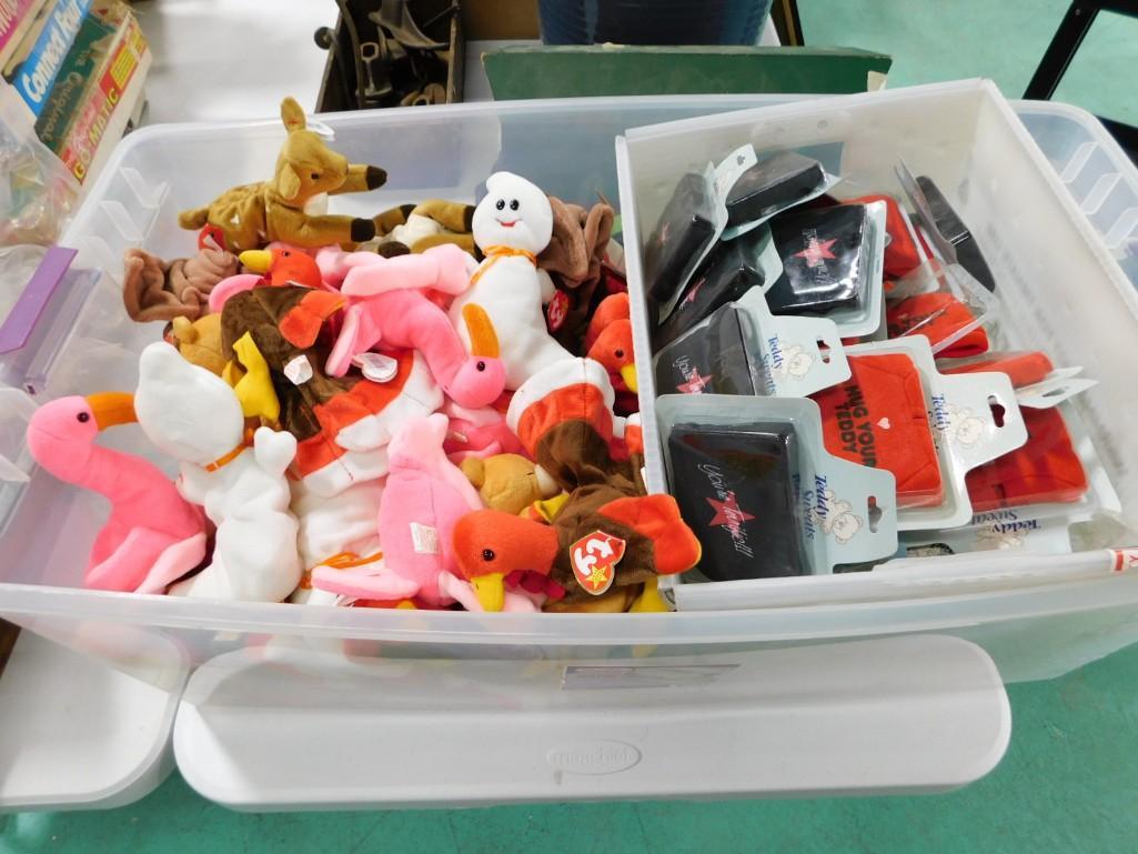 63+ Beanie Babies - Mostly Holiday and 40+ Beanie Shirts (1 of 4)