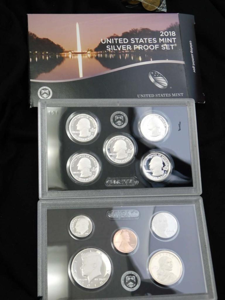Silver Proof Set 2018 US Mint (1 of 7)
