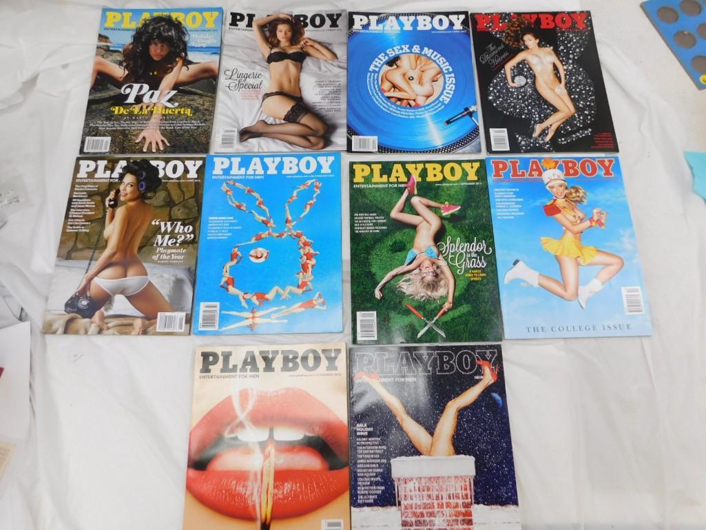 Playboy Magazine 2013 - Complete year 10 issues (1 of 3)