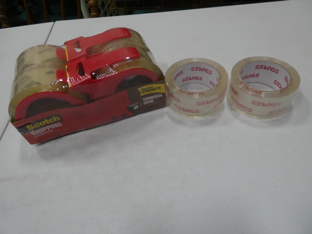 Scotch Shipping Tape and 4 dispensers (1 of 2)