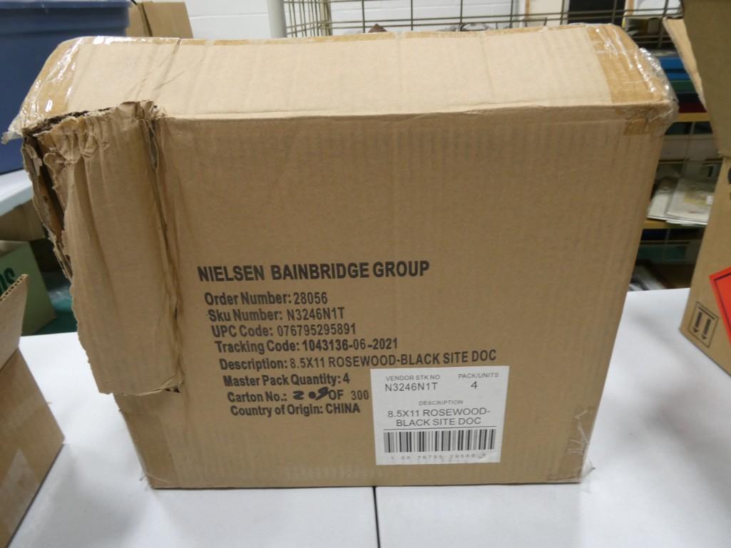 Case of 4 Nielsen Bainbridge 8.5" x 11" Picture Frames: Case of 4 Nielsen Bainbridge 8.5" x 11" Picture Frames with glass