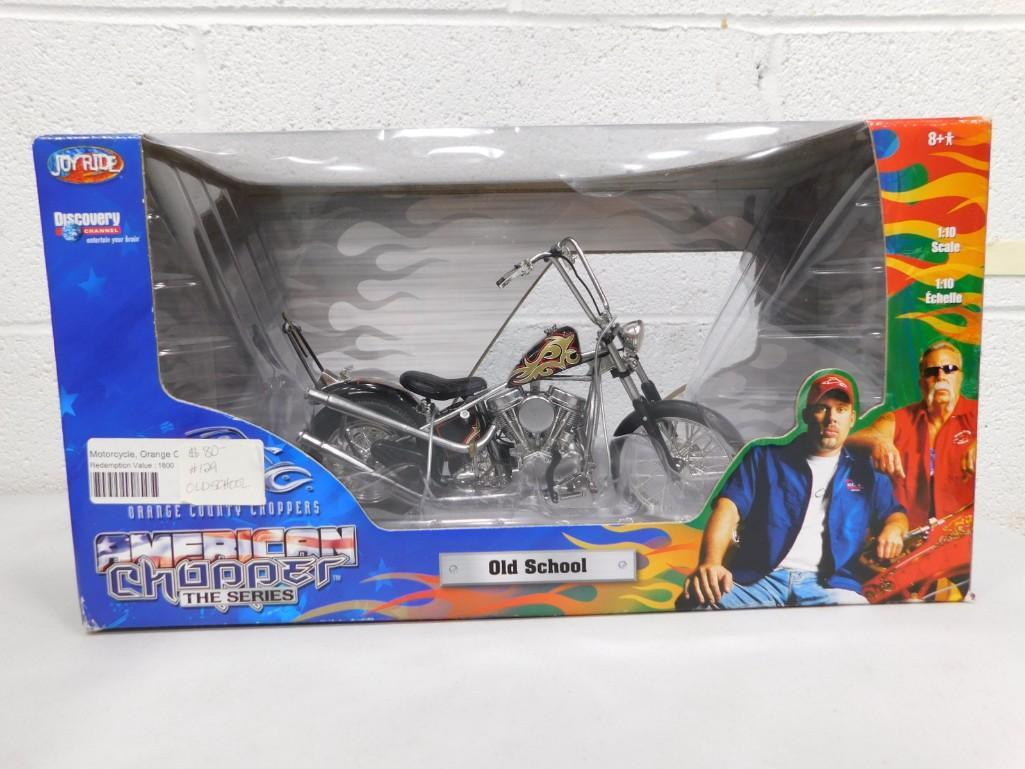 1:10 Scale Model Motorcycle Old School American Chopper the Series (1 of 4)