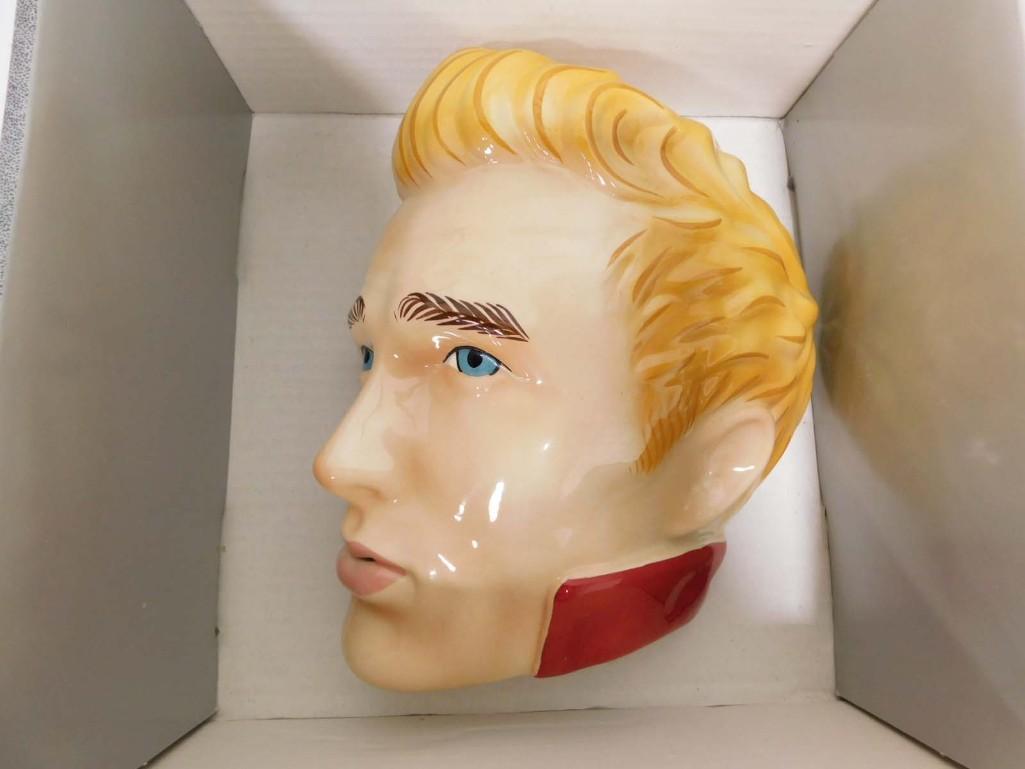 James Dean Clay Art Hollywood Mask Wall Hanging: James Dean Clay Art Hollywood Mask Wall Hanging