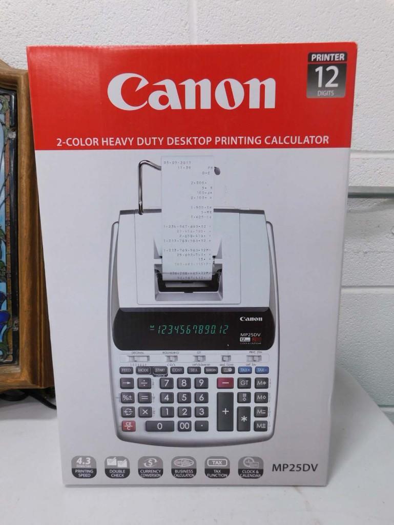Canon 2 Color 12 Digit Printing Calculator New in Box (1 of 3)