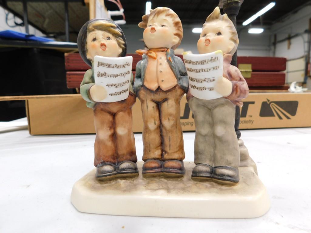 Goebel Hummel A Tuneful Trio First Edition No 1849 of 20000: Goebel Hummel A Tuneful Trio First Edition No 1849 of 20000 . Signed on the bottom