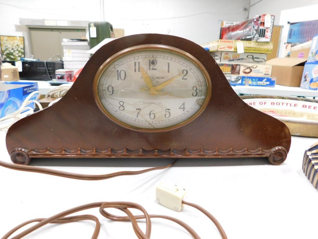 General Electric Mantel Clock Model 416 Westminster Chimes: General Electric Mantel Clock Model 416 Westminster Chimes