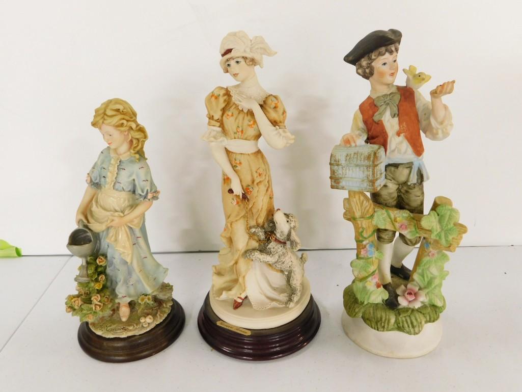 3 Figurines incl Giuseppe Armani , Krystall , etc (1 of 7)