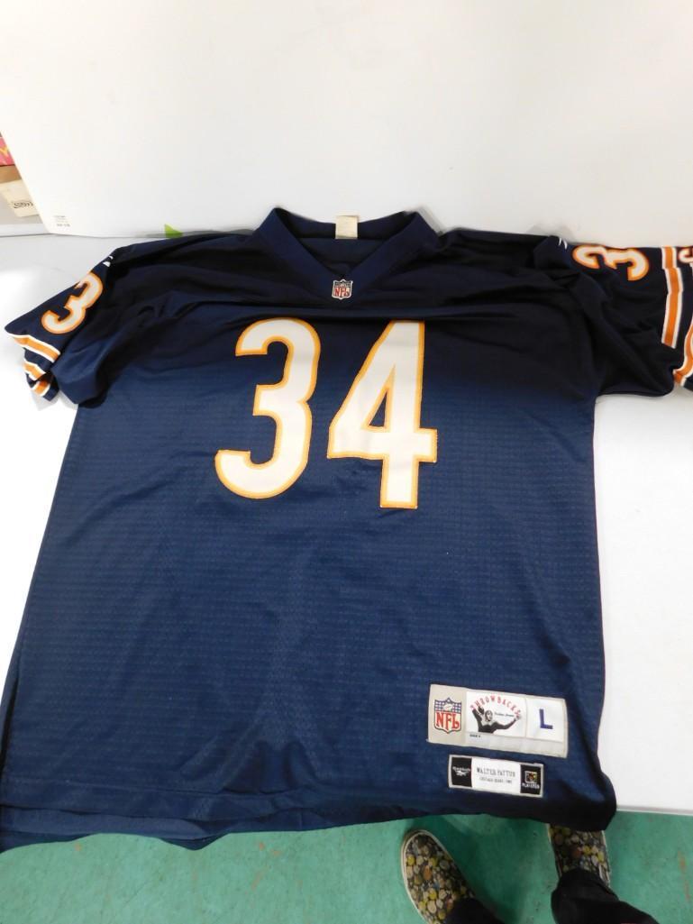 Walter Payton Chicago Bears Jersey Reebok Size L: Walter Payton Chicago Bears Jersey Reebok Size L