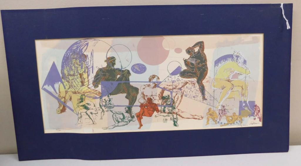 Jacques Villon 1875-1963 "Listed French Artist" Original Lithograph Pencil Signed 52/60 (1 of 5)