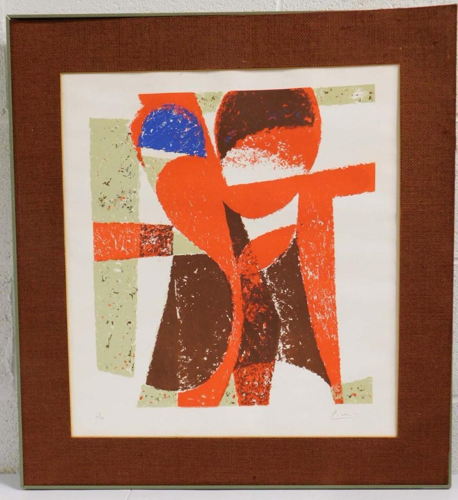 In the style of Pablo Picasso Listed Artist (1881-1973) Original Lithograph Pencil Signed 1 of 30 (1 of 5)