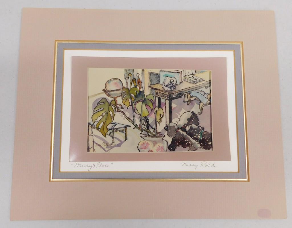 Mary Rold Original Watercolor "Mary's Place" (1 of 5)