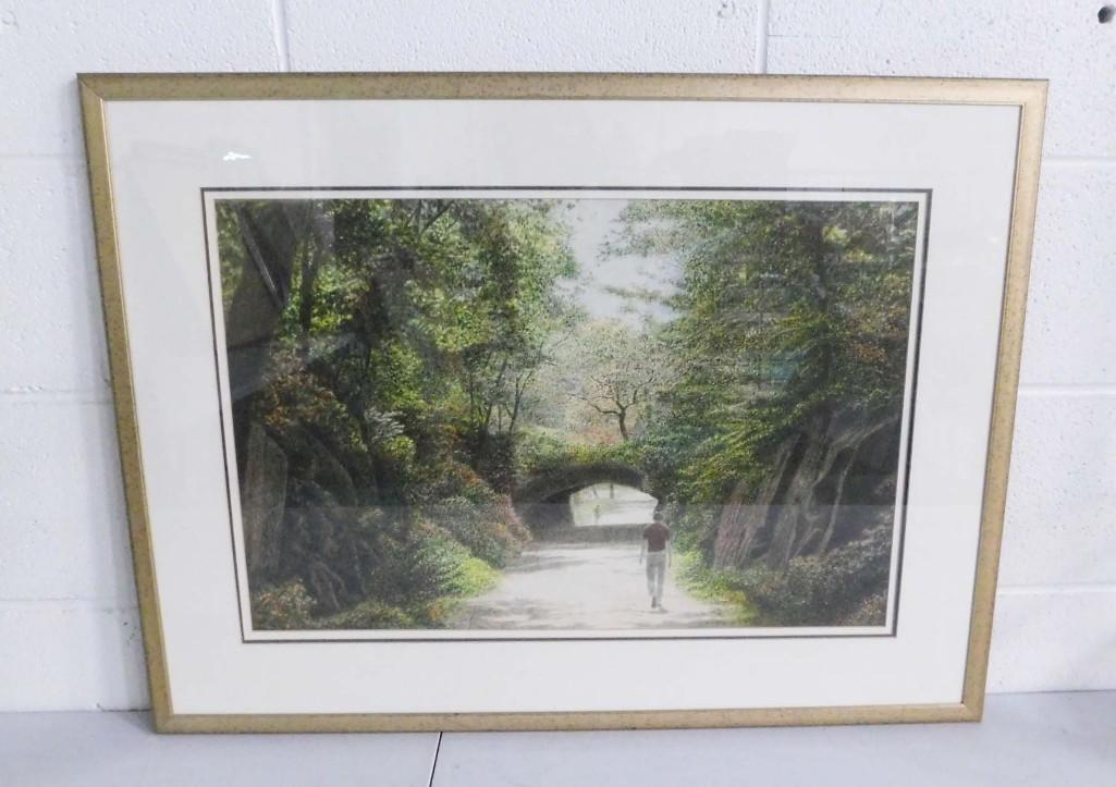 Harold Altman "Listed Artist" Signed / Dated on Back Artist Proof "Covered Bridge" (1 of 5)