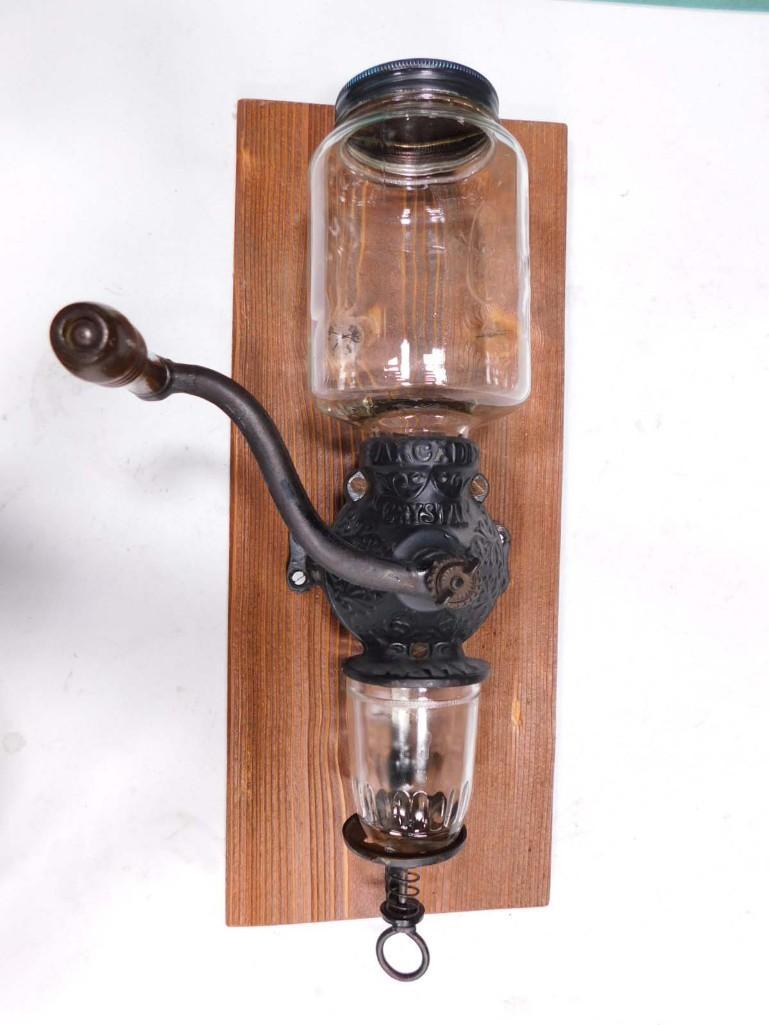 Antique Wall Mount Coffee Grinder (1 of 5)