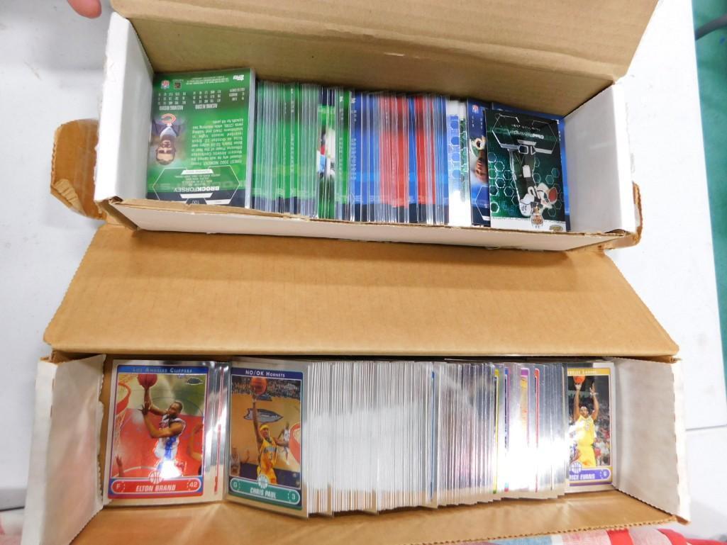Lot of Football and Basketball Cards incl Topps Finest incl Rookie Cards and Topps Chrome (1 of 3)