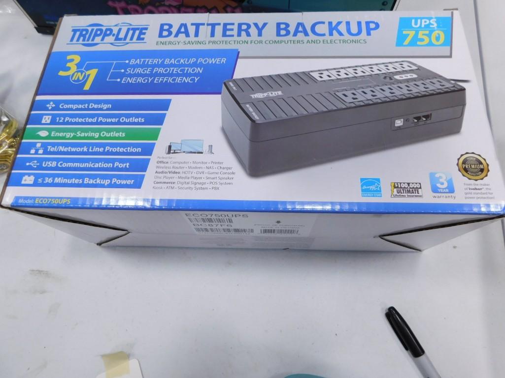 Tripp Lite UPS 750 New in Box Power Supply Battery Back Up (1 of 4)