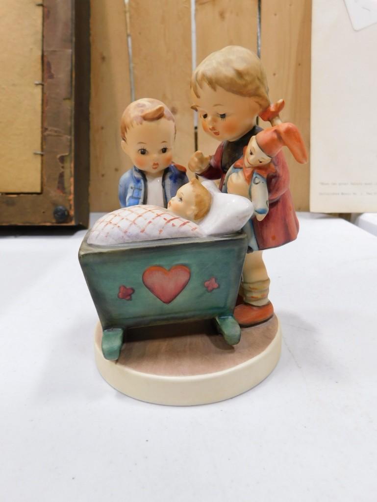 Goebel Hummel Blessed Event Figurine 5.25" Tall TMK 5 #333: Goebel Hummel Blessed Event Figurine 5.25" Tall TMK 5 #333