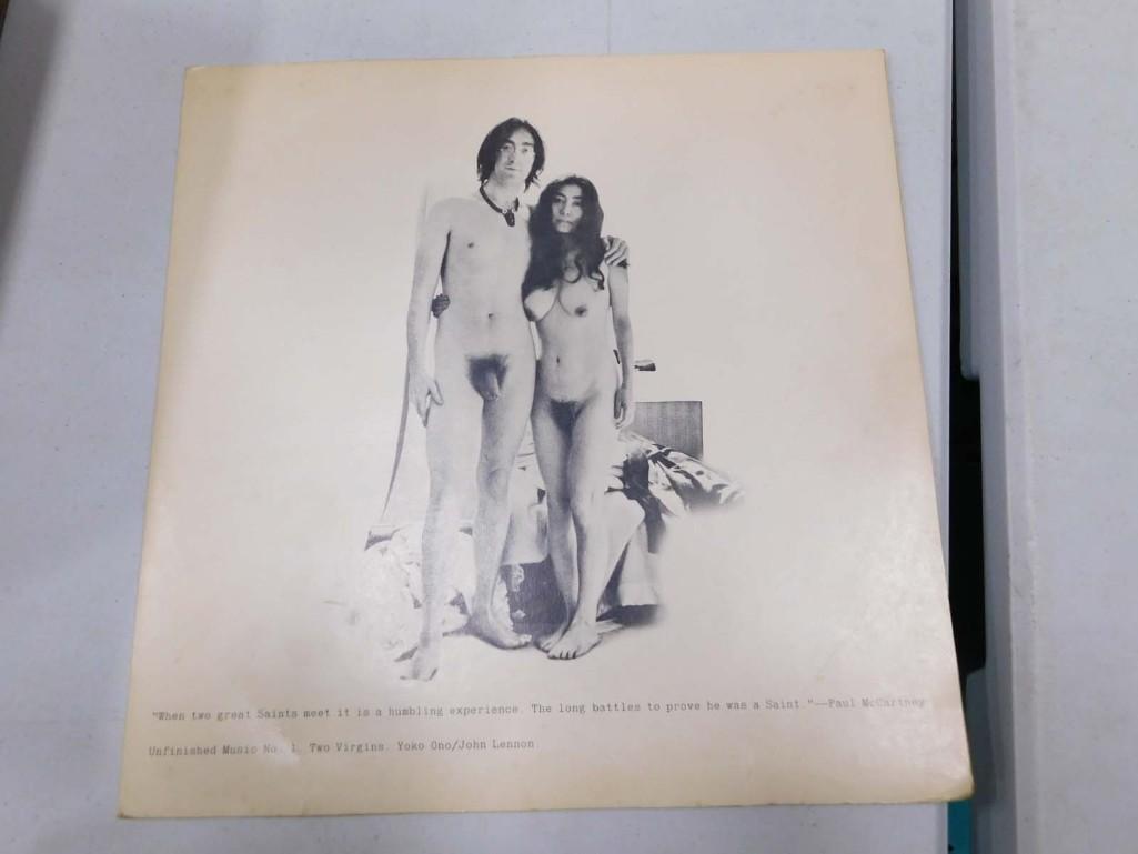 John Lennon and Yoko Ono Two Virgins Vinyl Record Album 33 RPM: John Lennon and Yoko Ono Two Virgins Vinyl Record Album 33 RPM . Record appears to be in nice shape.