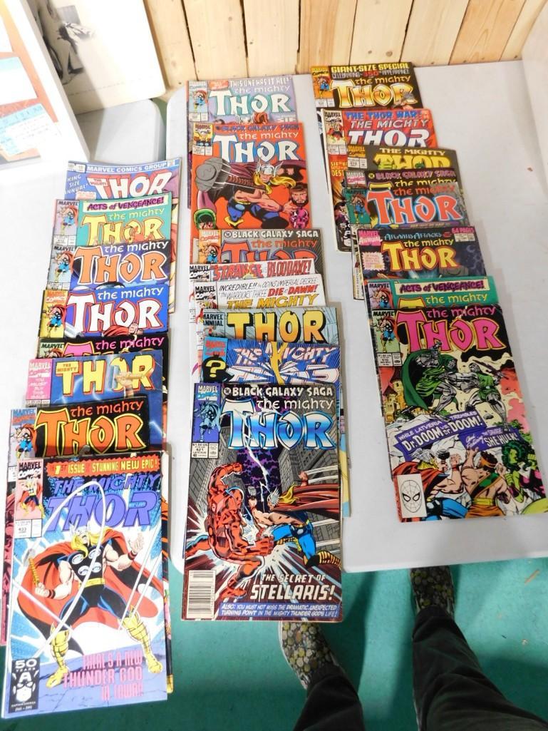 25 The Mighty Thor Comic Books (1 of 3)
