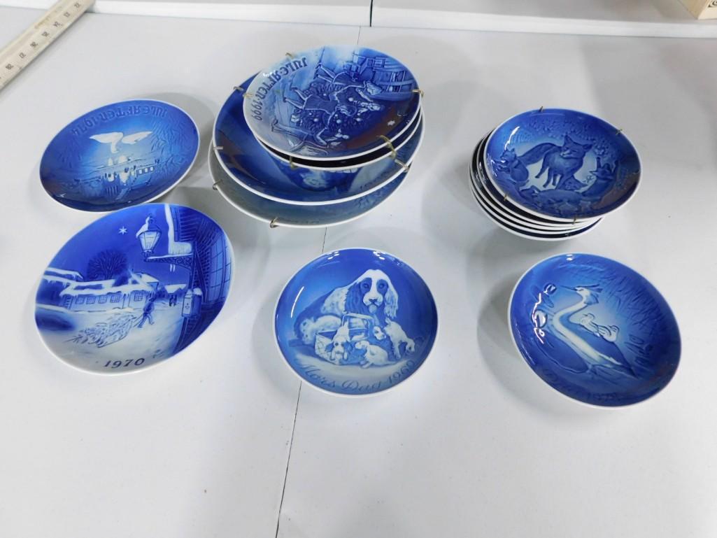 Collector Plates incl Bing and Grondahl: Lot of Collector Plates incl Bing and Grondahl