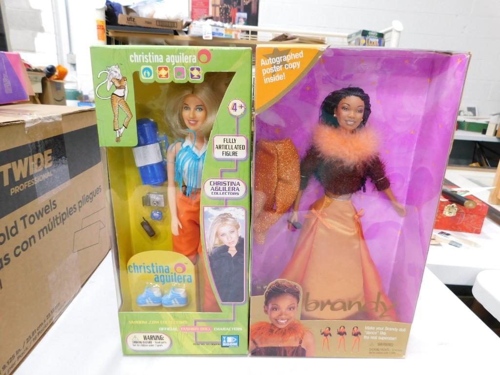 Christina Aguilera and Brady Fashion Dolls New in Boxes: Christina Aguilera and Brady Fashion Dolls New in Boxes