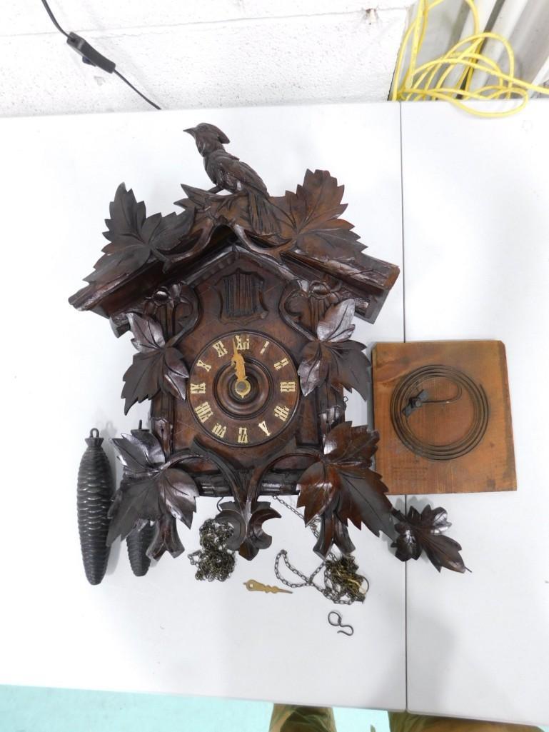 Vintage West German Cuckoo Clock 8 Day (1 of 6)