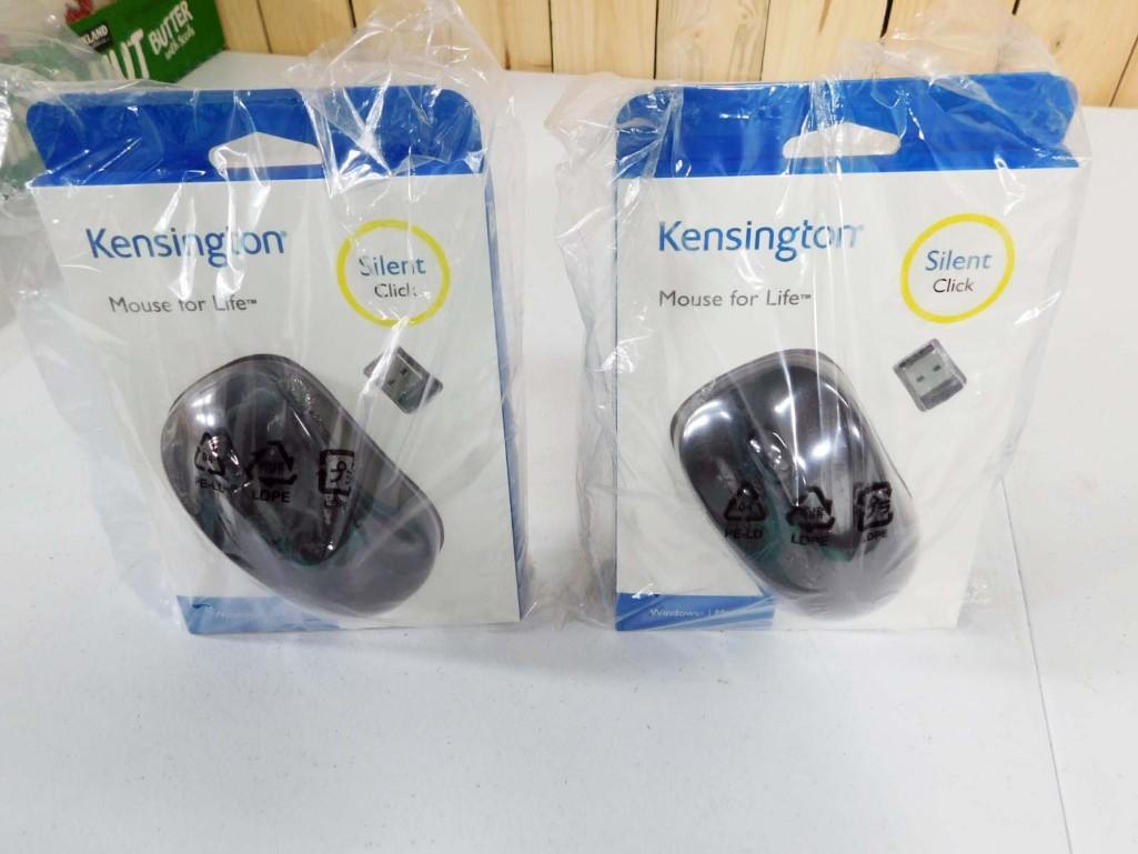 Lot of 2 Kensington Wireless Mice New in Package (1 of 1)