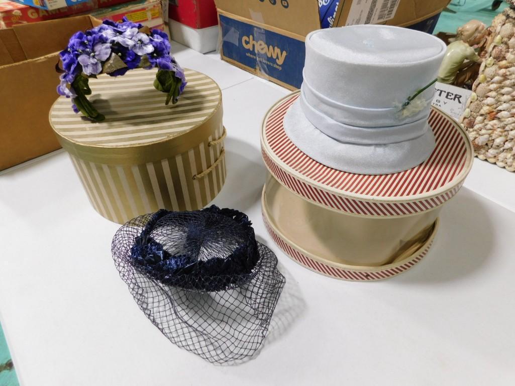 Vintage Ladies Hats and Hat Boxes (1 of 4)