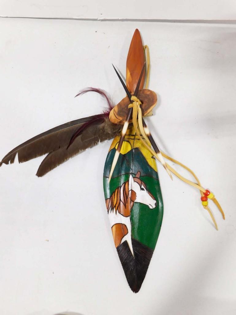 Southwest Style Wall Hanging Artist Signed Frazier (1 of 4)