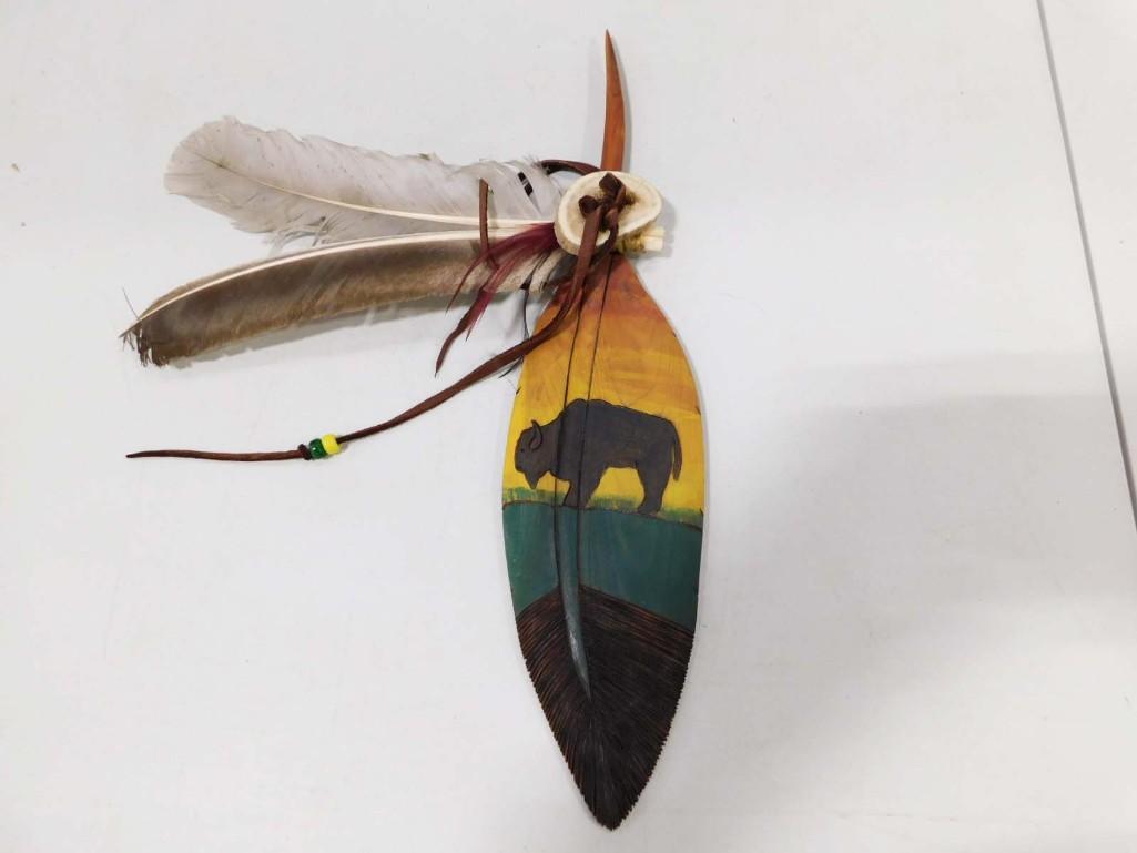 Southwest Style Wall Hanging Artist Signed Frazier (1 of 3)