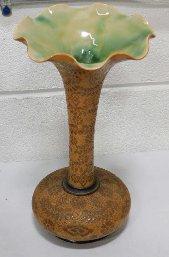 Doulton Lambeth Stoneware Vase 2696 (1 of 7)