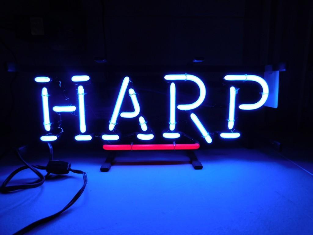 Harp Beer Neon Sign Works: Harp Beer Neon Sign Works