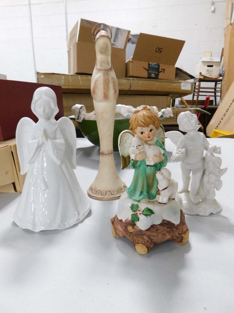 Figurines and Music Boxes incl a Dresden Figurine (1 of 7)