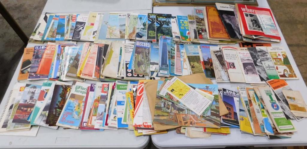 Vintage Road Maps, Ephemera, Etc (1 of 5)