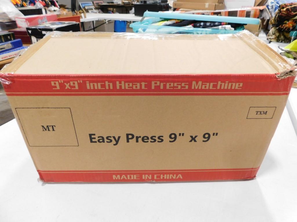 Heat Press Machine 9"x9" (1 of 4)