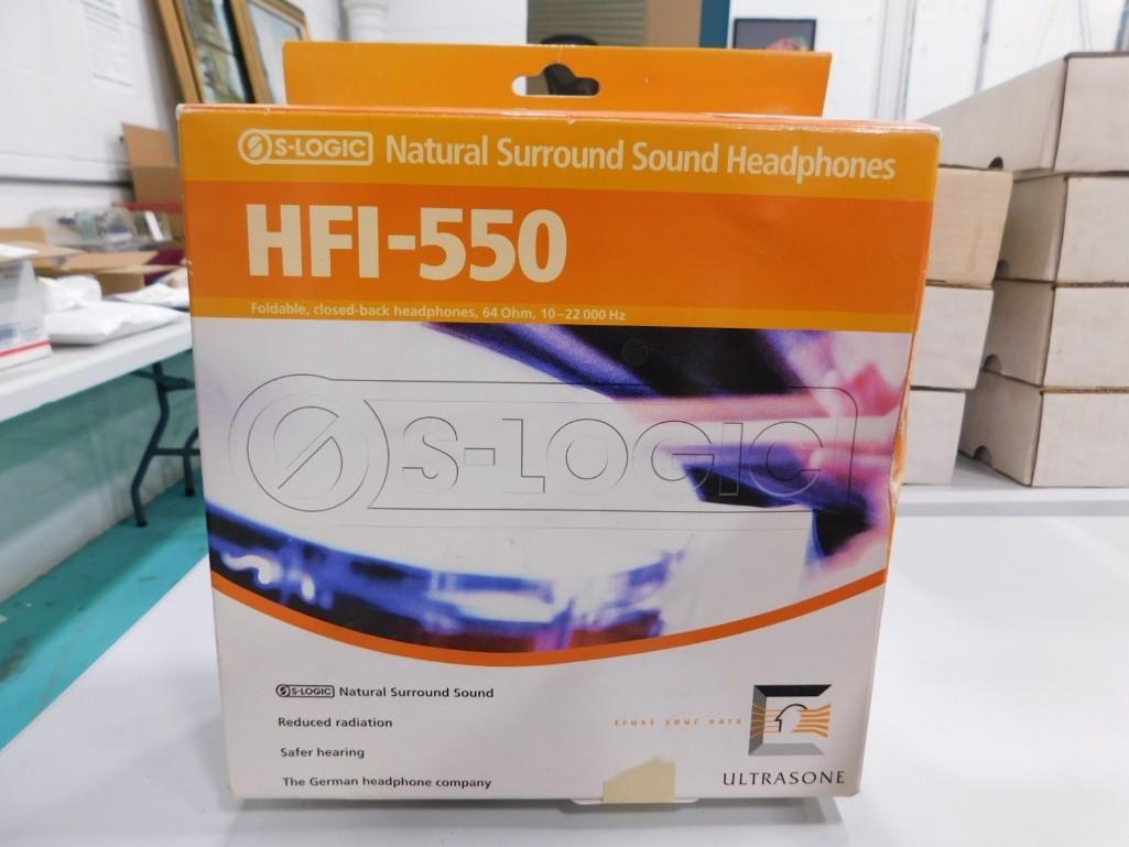 S-Logic Surround Sound Headphones Model HFI-550 (1 of 5)