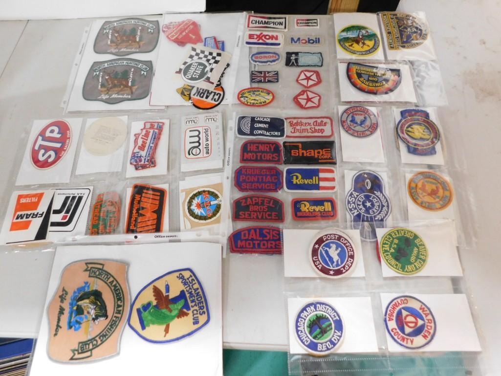 Vintage Embroidered Patches incl Oil, Cars, Racing, Hunting, etc (1 of 7)